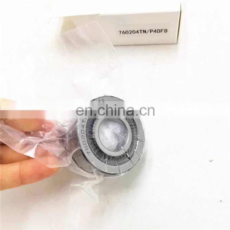 Ball Screw Bearing Angular Contact Ball Bearing 760204TN/P4DFB Bearing