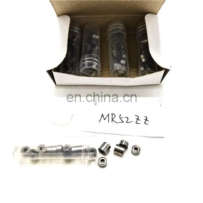 High quality 2*5*2.5mm MR52ZZ bearing MR52ZZ Miniature Ball Bearing MR52ZZ deep groove ball bearing MR52