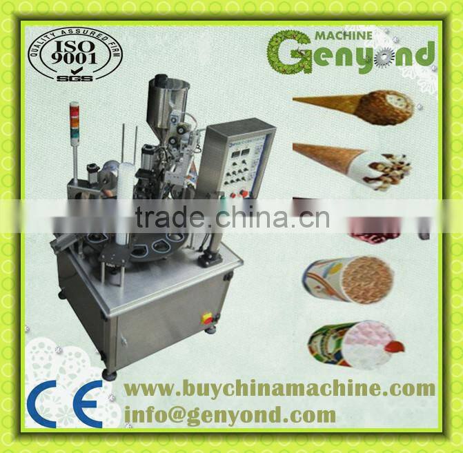 container ice cream filler