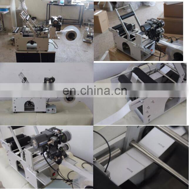 Semi-automatic Labeling Machine for Round Bottles