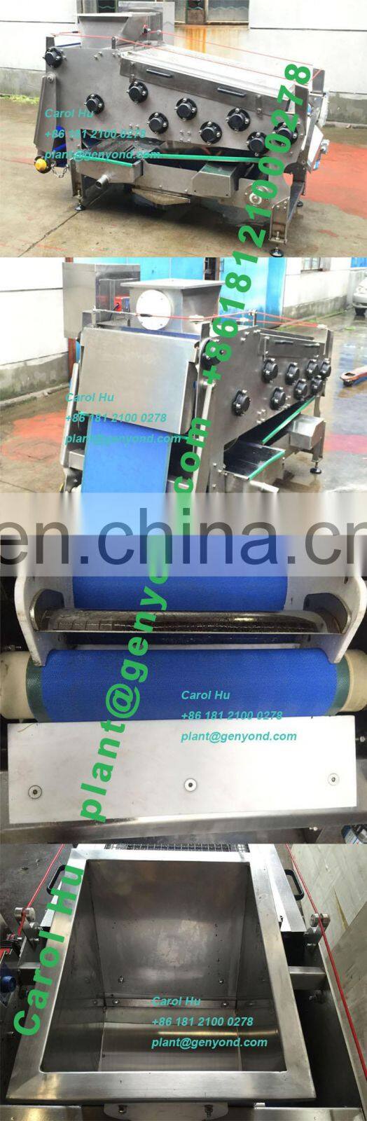 Quality designed industrial belt press juice extractor/fruit extracting machine