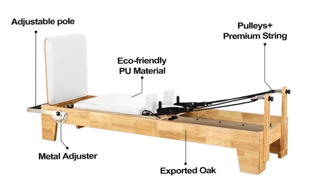 Pilates Reformer Machine Five-Piece Set Show