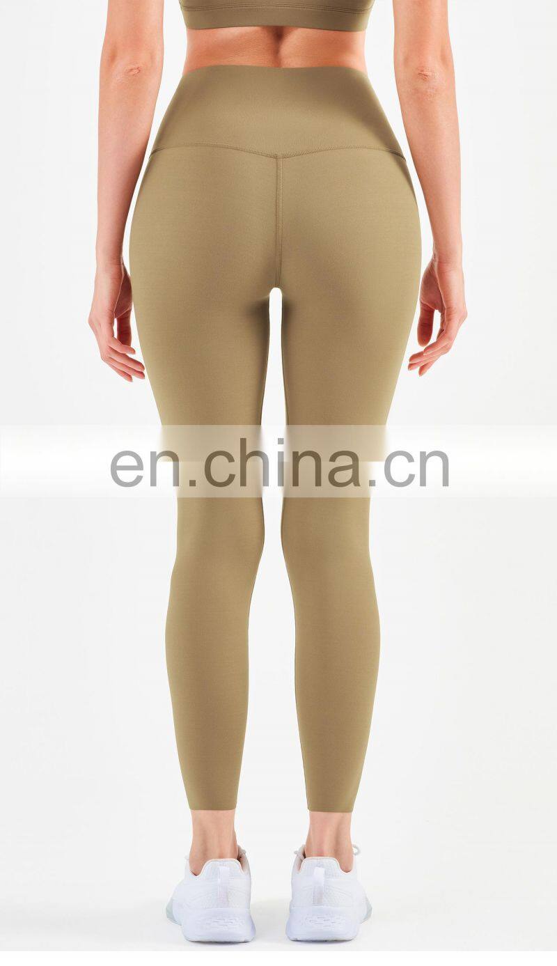 High Waist Leggings Workout Gym Soft Stretchy Yoga Pants Without T Line