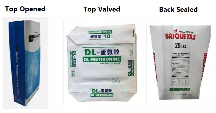 Cement Bags 50 kg Ordinary Portland Sack PP Valve Bag Manufacturer Empty Cement Sack