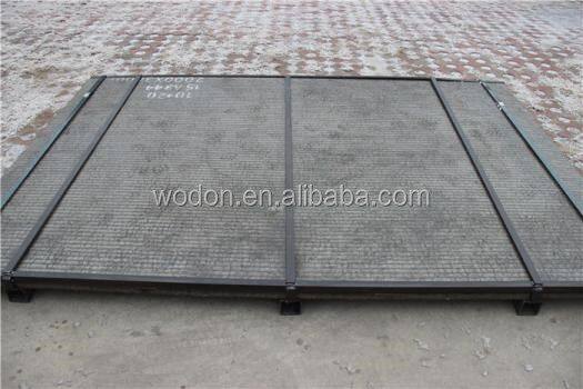 CCO hardfacing bimetal chromium carbide  steel wear resistant plate WODON