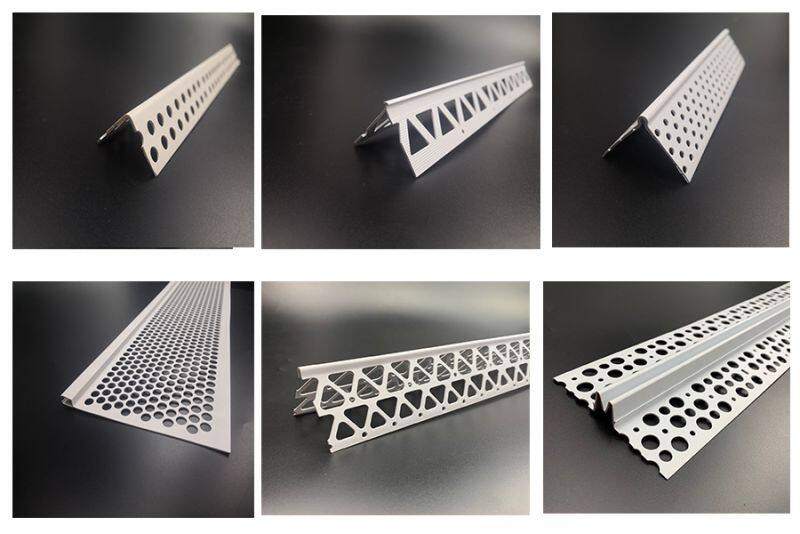 Plastic Angle Bead with Mesh/drywall Corner Bead with Mesh/PVC Bead with Mesh
