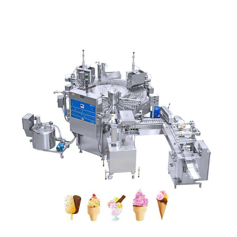 Cone cup filling American Style Liquid Nitrogen Ice Cream Machine With Nitrogen Injector for Making Tasty Ice Cream continuous freezer