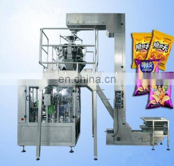 china snack weight packing machine