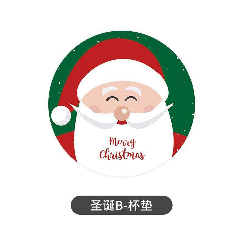 Christmas absorbent cup coaster (18).jpg