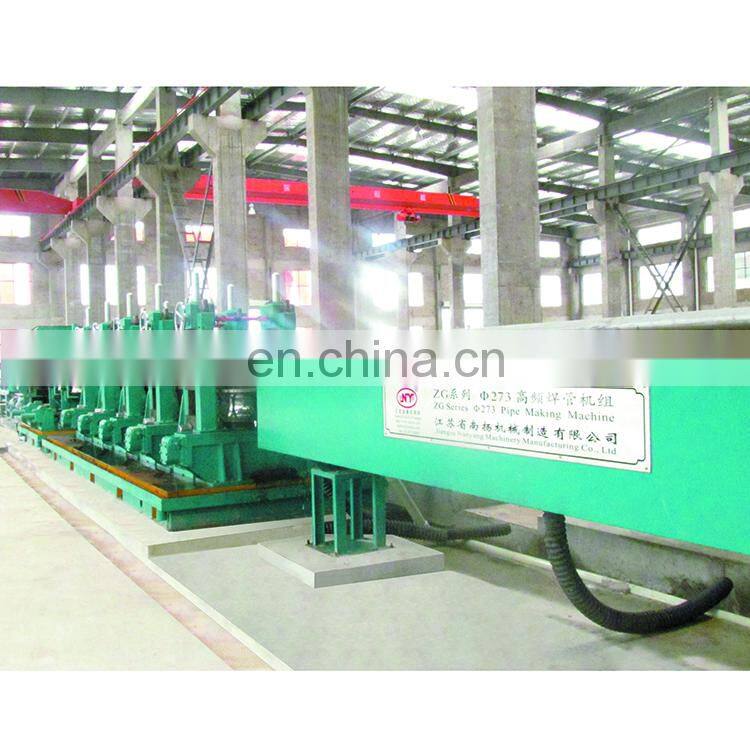 Nanyang wholesale erw round tube mill machine API pipe finishing mill machinery for wire rack