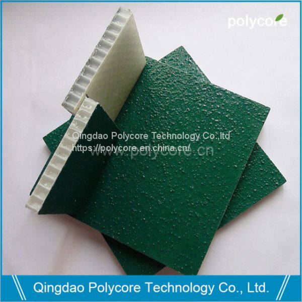 Polycore FRP PP honeycomb composite panel anti-slip skin 3