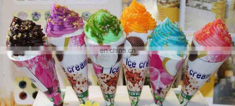ice cream filling machine for cup and cone type