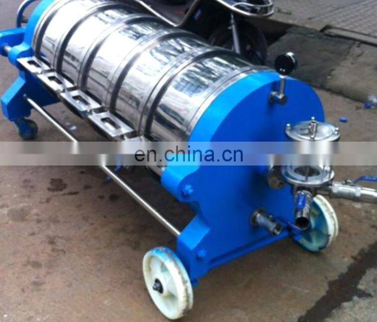 Diatomaceous earth filter wine yellow wine high efficiency precision filter