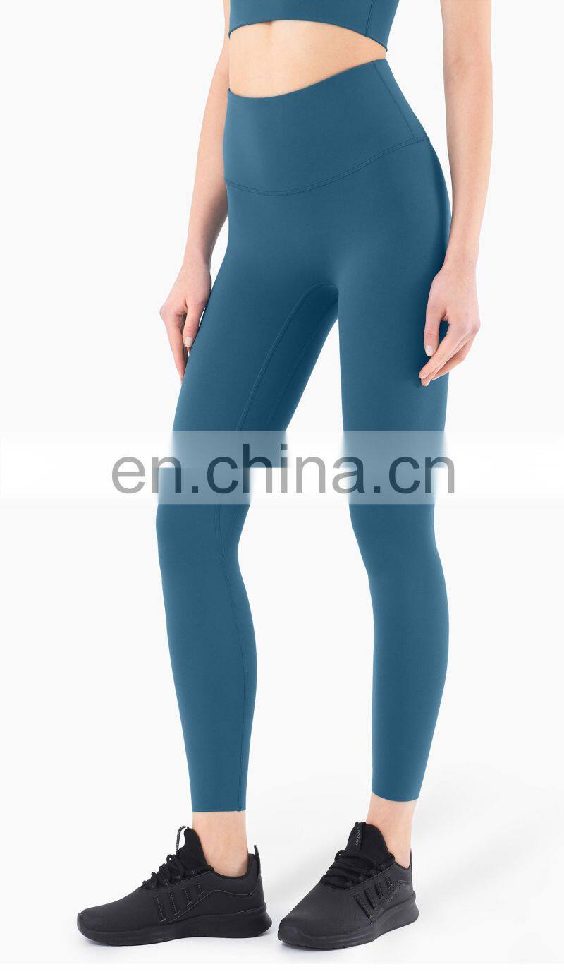 High Waist Leggings Workout Gym Soft Stretchy Yoga Pants Without T Line