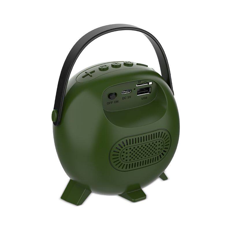 ZQS1221W OEM bass sound portable 2-inch speaker 5W power wireless bluetooth speaker for outdoor