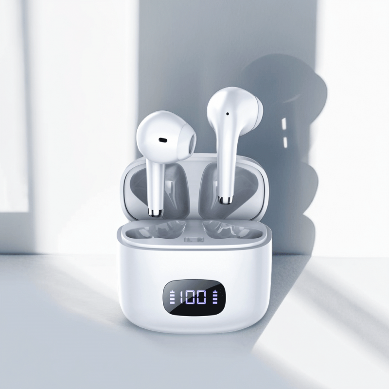 2024 Hot Sale Wireless TWS Earbuds and Headphones Smart Music LED Battery Indicator JL Chipset Wireless Earphones Headsets