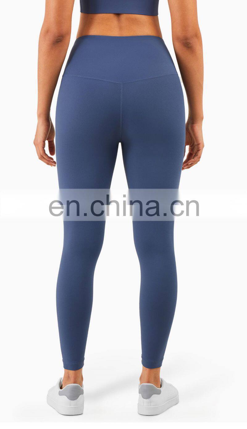 Customized Breathable Yoga Pants For Women Workout Non-slip High Waist Sports Leggings