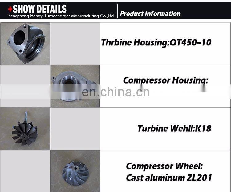 High quality TD27 / TD04L Turbo charger for Nissan Engine QD32T 14411-7T600 49377-02600 turbocharger