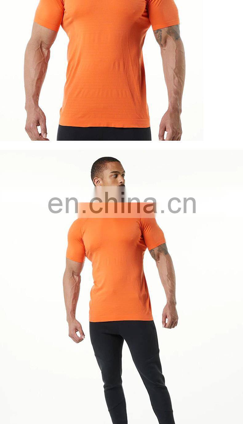 Wholesale Mens Gym Oversized Short Sleeve Tshirts Sports Muscle Active Fitness Wears