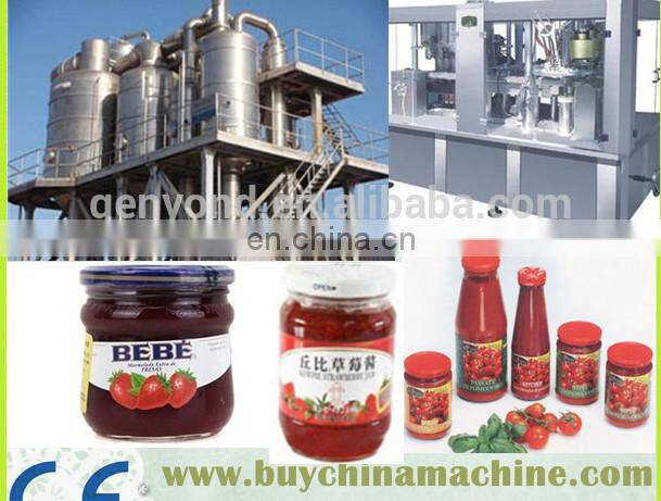Tomato paste ketchup making machine/ tomato sauce fruit jam processing machine