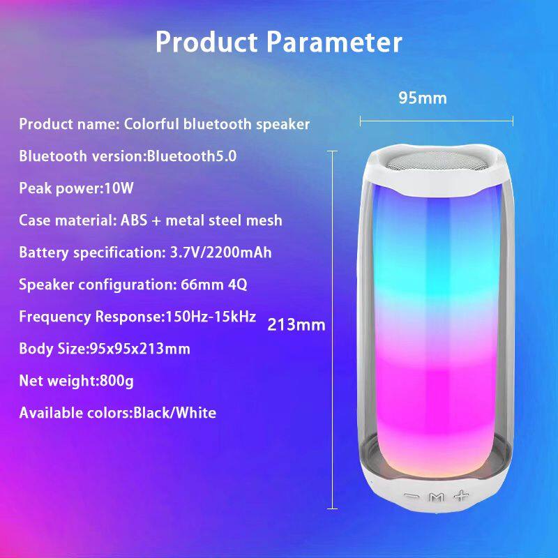 Outdoor Power Smart Rechargeable Wireless Musiim Subwoofer Portable Bluetooth mini party Promotional Speaker