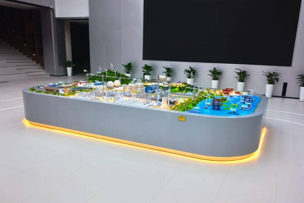 新能源储能光伏发电沙盘模型 (2)