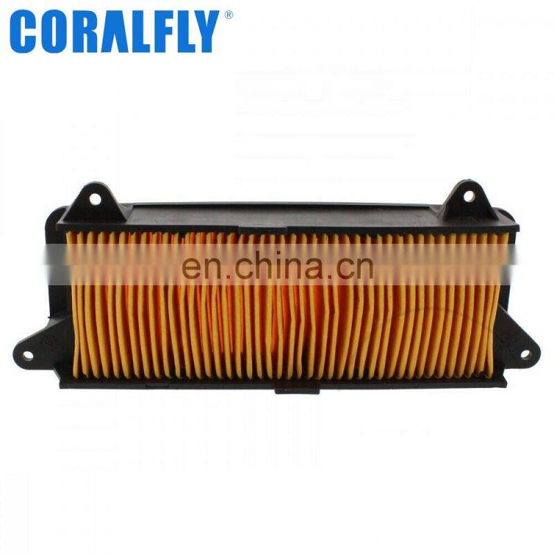 CORALFIY ODM Motorcycle Air Filter Elements 17210-GFM-K00 17210-GGE-900 For Wuyang HON LEAD110 08-11 NHX110 Jiayu110