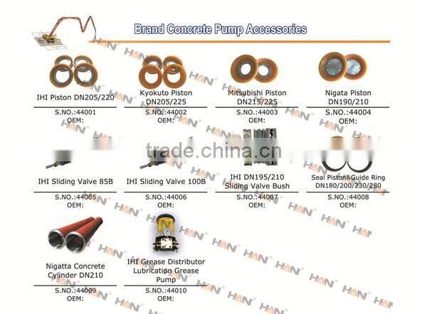 Concrete Pump Parts, Pump Accessories