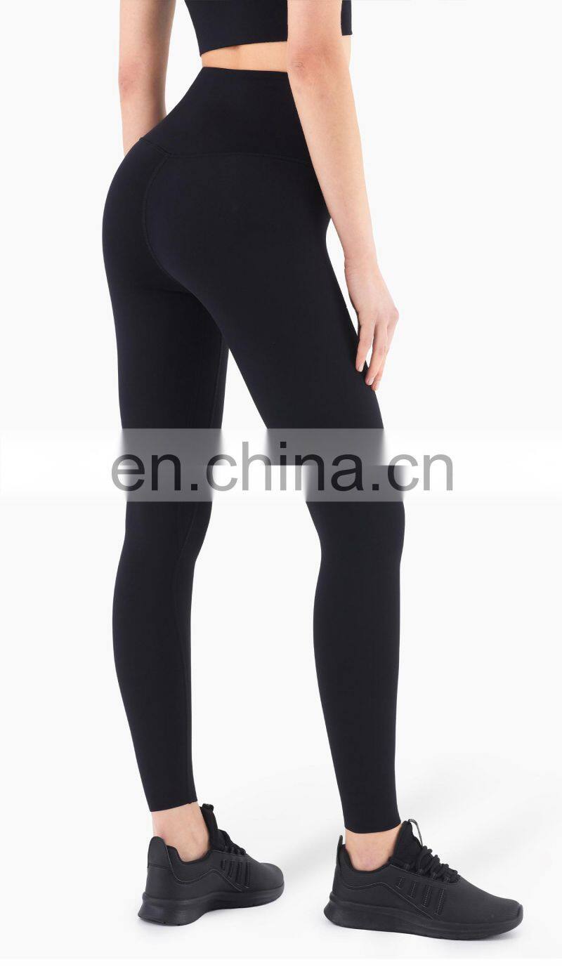 High Waist Leggings Workout Gym Soft Stretchy Yoga Pants Without T Line