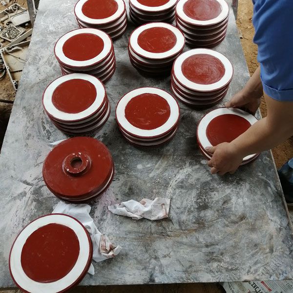40 PCS ceramic valve discs were shipped to Vietnam