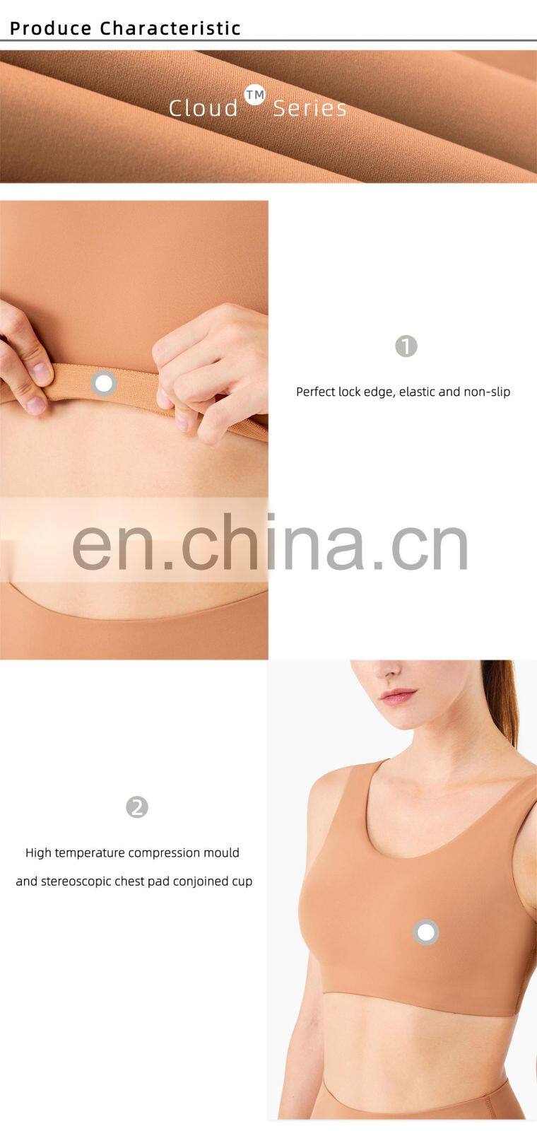 Cloud Felling Sleep Wear Comfortable Breathable Sleep Yoga Bra Women For Daily