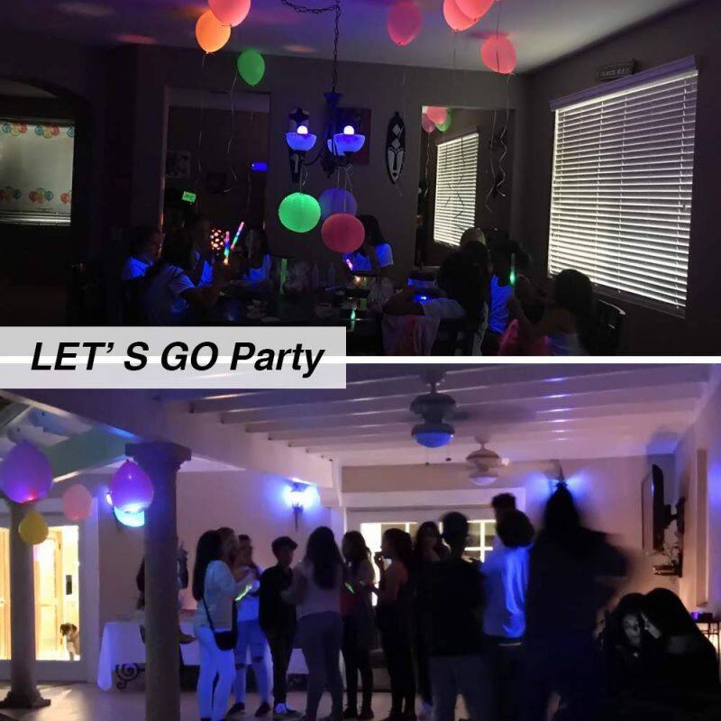 UV LED Bulb 7W A19 Bulb Light With UVA Level 395nm Glow in The Dark for Blacklight Party, Body Paint Fluorescent