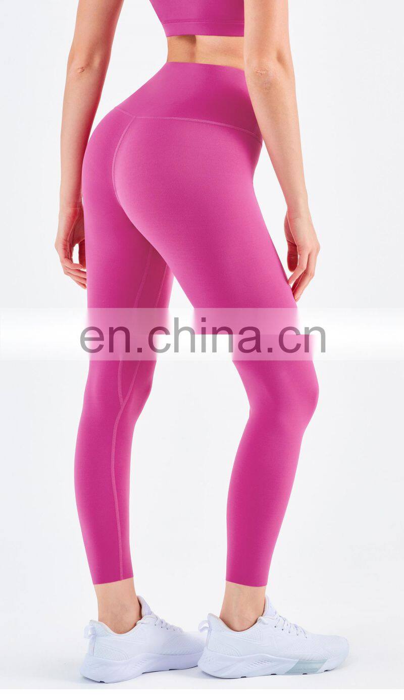 High Waist Leggings Workout Gym Soft Stretchy Yoga Pants Without T Line