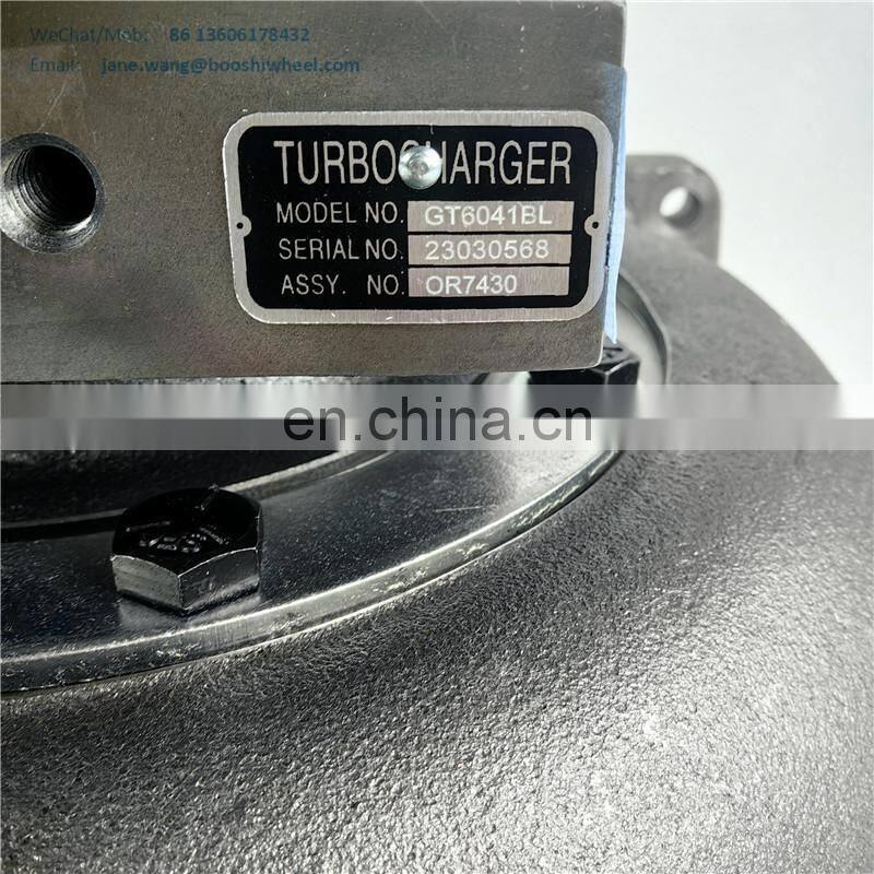GT6041BL turbocharger OR7430 0R7430 703224-0012 703224-12 turbo for Marine With 3512B engine