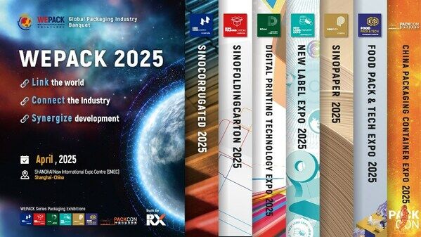 Alternating between Shanghai in odd years and Shenzhen in even years, WEPACK 2025 and its SinoCorrugated 2025 will be held at Shanghai New International Expo Center in April 2025. Alternating between Shanghai in odd years and Shenzhen in even years, WEPACK 2025 and its SinoCorrugated 2025 will be held at Shanghai New International Expo Center in April 2025.
