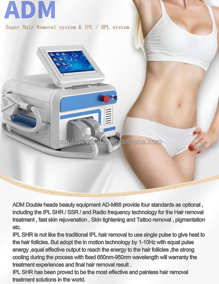 CE Approved IPL Laser Elight Ipl for Hair Removal and Whiten Skin E-light OPT Hair Removal Beauty Machine