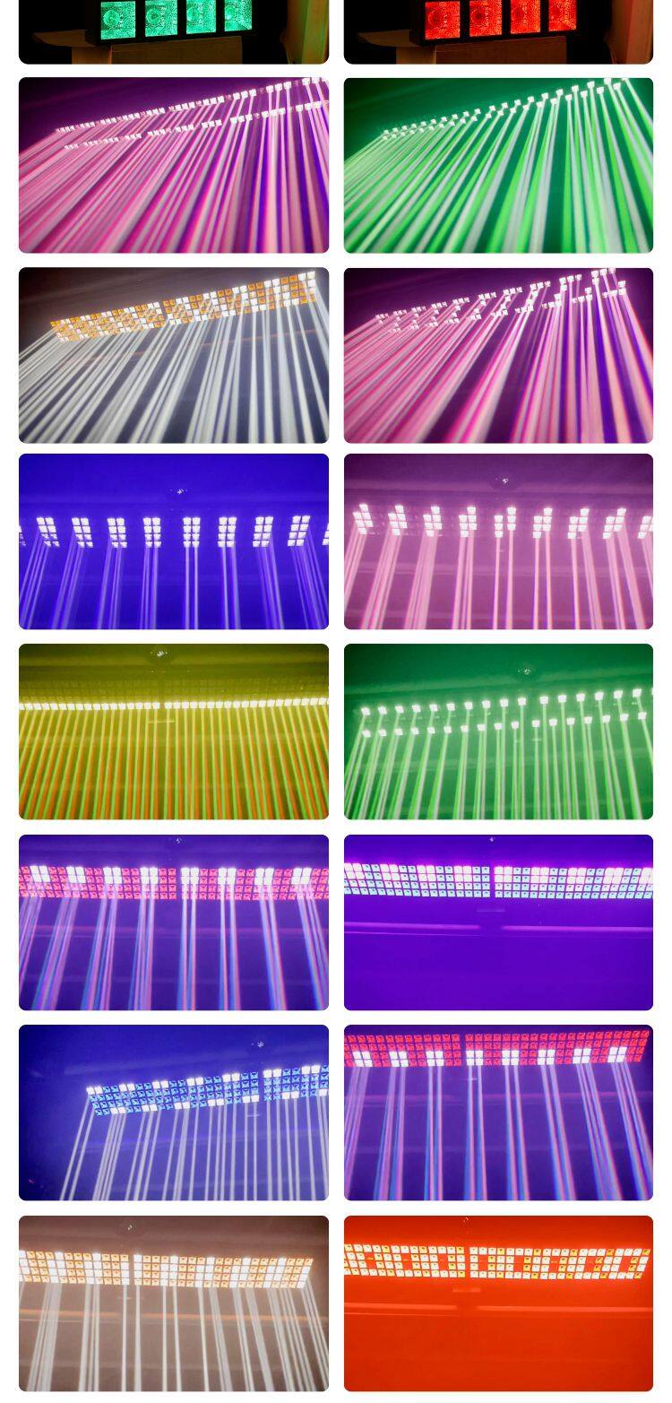 JZ1620L Factory Wholesale 4x4 Matrix light 16x20W Full Color 4in1 LED Lighting Manufacturer Stage Effect Light