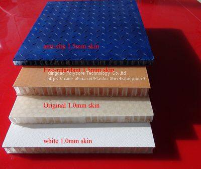 FRP PP honeycomb composite panel 400k