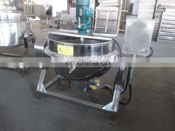 industrial cooking pot with mixer