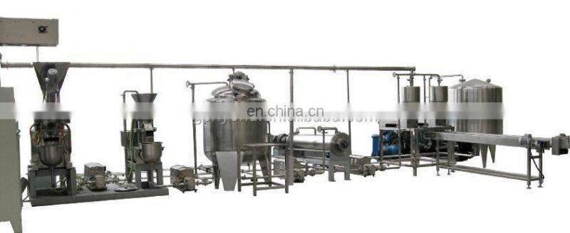 Factory full automatic Tapioca Pearl balls bursting Jelly boba depositing making machine bubble tea popping boba production line