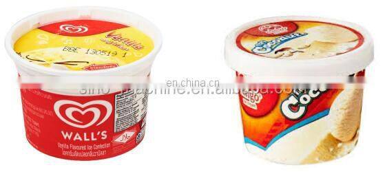 Factory Shanghai small ice cream freezing filling forming making machine production line for stick,cup, cone, sandwich ice cream