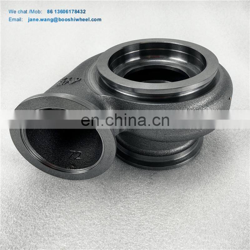 new G25-550 G25-660 G25 Cast iron Turbine Housing Standard Rotation AR 0.72 V-Band for performance G series turbo