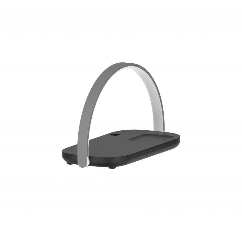 12V 10W/15W Handheld LED 3-in-1 Wireless Charger Smart Compatible iPhone iWatch Earphones Laptop Power Bank Type-C Includes Lamp