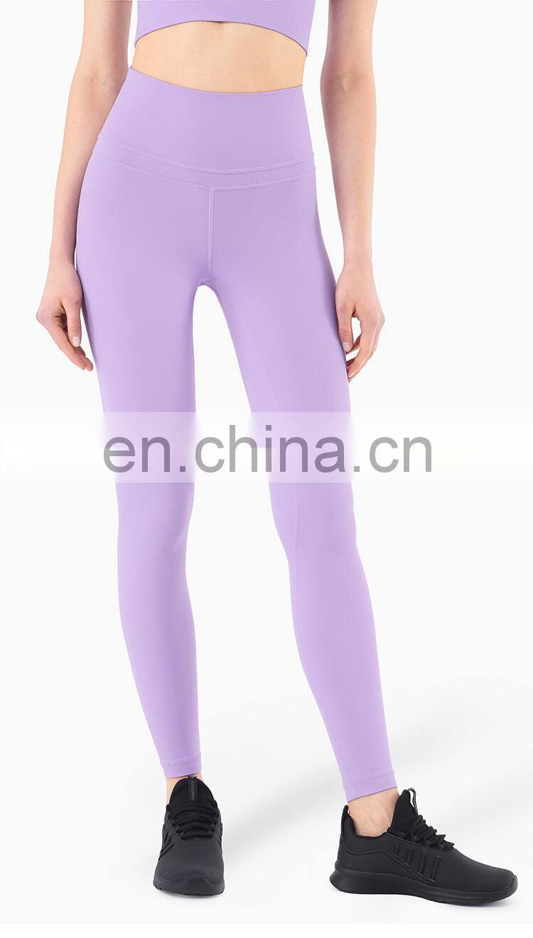 High Waist Yoga Legging Butt Lifting Yoga Pants Sport Leggings With Pocket For Women