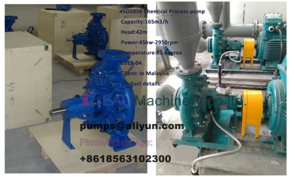 5. ISO Process pump