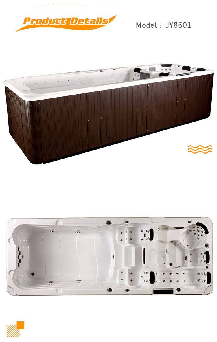 swim spas High Quality Factory Price container spa pool swim spa fibreglass