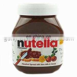 Hazelnut chocolate paste metal bottle filling line/peanut butter colloid mill/chocolate hazelnut spread