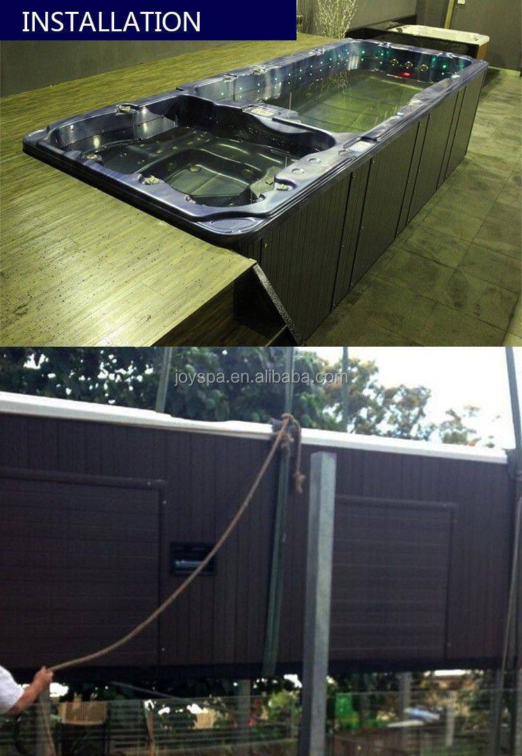 two zone swim spa swimming hot tub portable spa pool