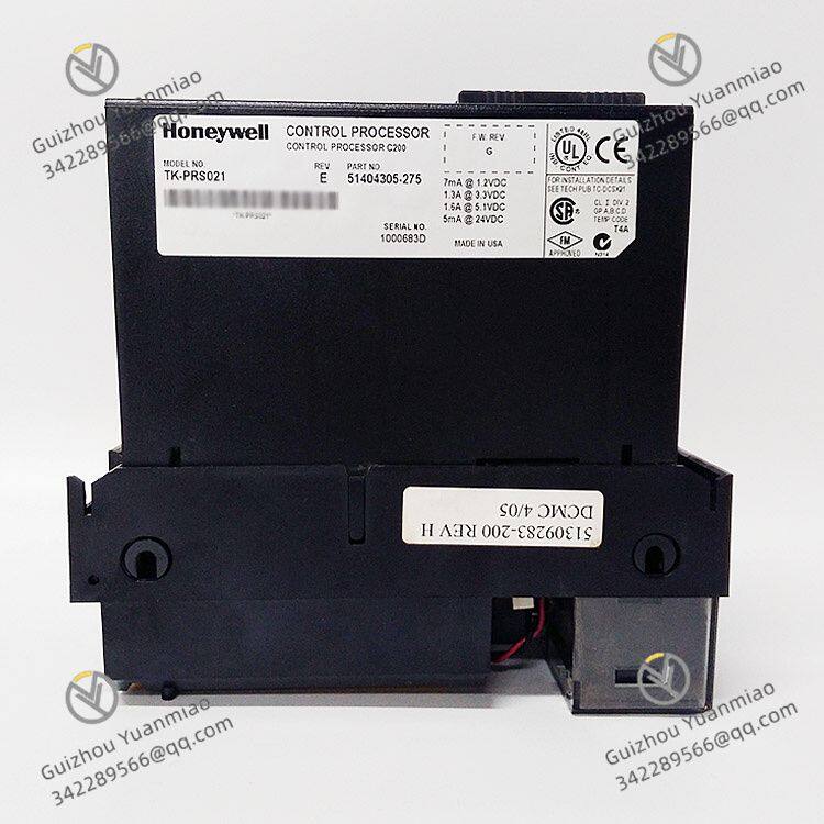 Honeywell TK-PRS021 51404305-275 Control Processor Module