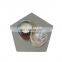 festival decoration silver mirrored coffee table silver mirror cake board